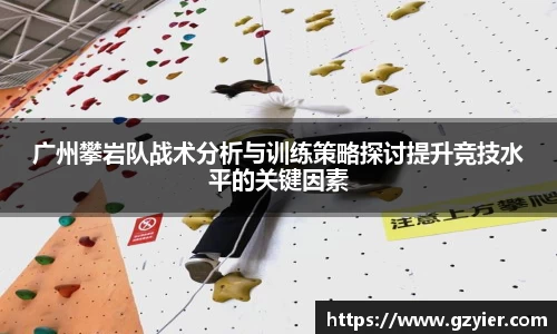 广州攀岩队战术分析与训练策略探讨提升竞技水平的关键因素